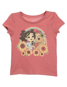 Playera The Children's Place Manga Corta Para Bebé Niña