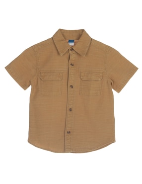 Camisa Casual Old Navy De Algodón Manga Corta Para Niño