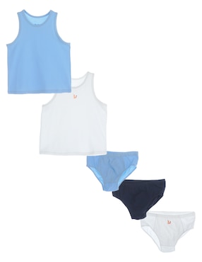 Set Calzón Mon Caramel Basics Para Bebé Niño