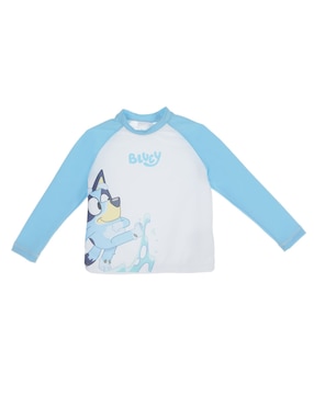 Wetshirt Bluey Estampado Para Bebé Niño