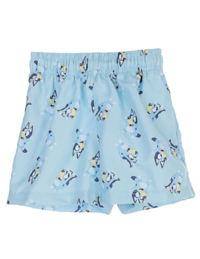 Traje De Baño Short Bluey Para Bebé Niño