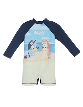 Wetsuit Bluey Estampado Para Bebé Niño