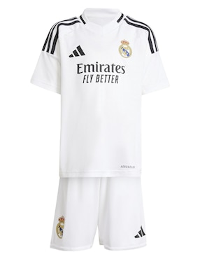 Conjunto Adidas real madrid h mini de algodón infantil