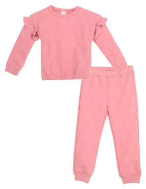 Conjunto Pants Fiorella De Algodón Para Bebé Niña 2 Piezas