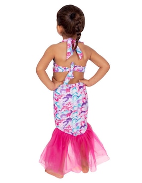 Traje de baño Mermaids 123 sirena para niña