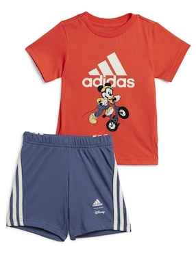 Conjunto Deportivo ADIDAS Para Bebé Niño 2 Piezas