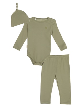 Conjunto Baby Creysi Collection De Algodón Unisex 3 Piezas