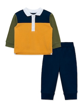 Conjunto Little Me Fw2024 De Algodón Para Bebé Niño 2 Piezas