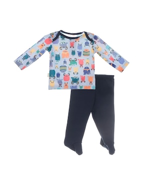 Conjunto Baby Creysi Collection Para Bebé Niño 2 Piezas