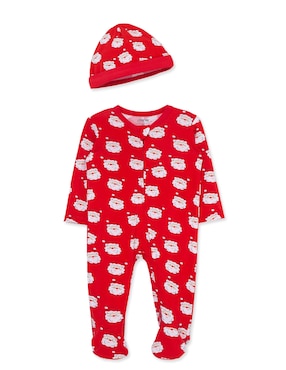 Mameluco Navideño Little Me FW2024 De Algodón Para Bebé Niño