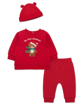 Conjunto Little Me FW2024 De Algodón Para Bebé Niño 2 Piezas