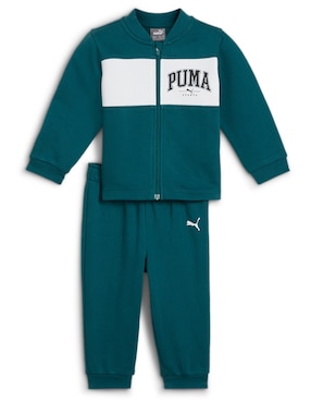 Conjunto Puma Minicats Squad Jogger FL Inf Para Bebé Niño 2 Piezas