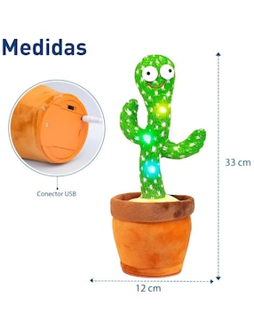 Peluche de Cactus Wünd de 33 cm