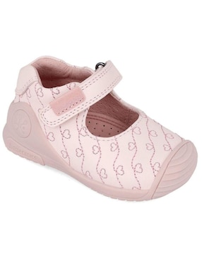 Zapato Biomecanics Biogateo De Piel Para Bebé Niña