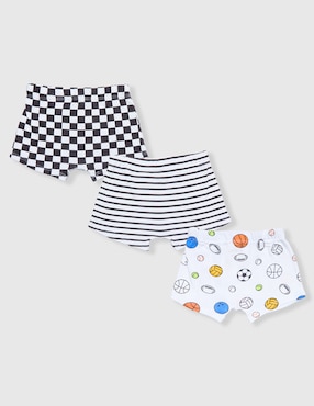 Set bóxer Baby Creysi Collection de algodón para bebé niño