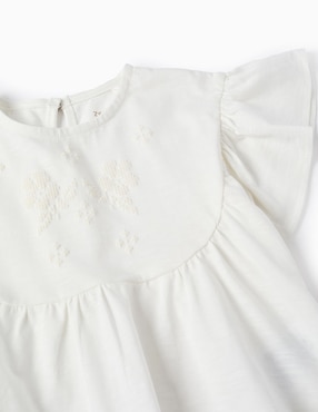 Conjunto Zippy de algodón para bebé niña