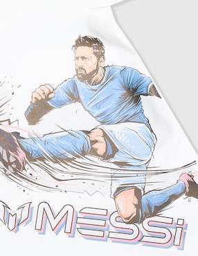 Playera Messi manga corta unisex