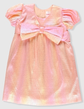 Vestido Fiorella manga globo para bebé niña