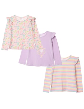 Set Blusa Fiorella Para Bebé Niña