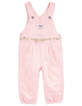 Overol Pantalón Oshkosh De Mezclilla Para Bebé Niña