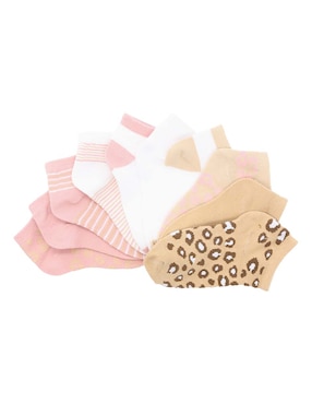 Set de tín Mon Caramel Basics de algodón para niña 10 pares