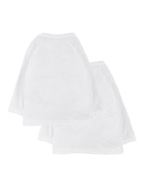 Set playera Baby Creysi Básicos manga larga unisex