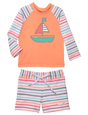 Conjunto De Traje De Baño Sunskin Para Bebé Niño