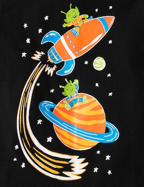 Playera The Childrens Place manga corta para niño