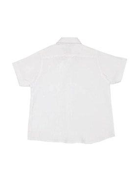 Camisa casual Ferrioni de lino manga corta para niño