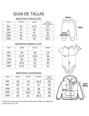Conjunto Dara Baby de algodón para bebé