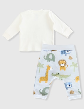 Conjunto Matt & Megan de algodón para niño