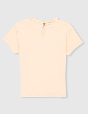 Playera Matt & Megan manga corta para niña