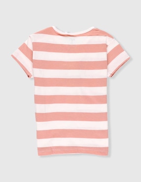 Playera Matt & Megan manga corta para bebé niña