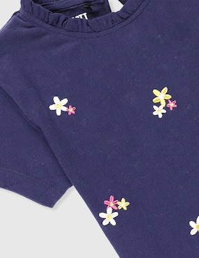 Playera Matt & Megan manga corta para niña
