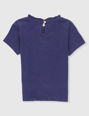 Playera Matt & Megan manga corta para niña