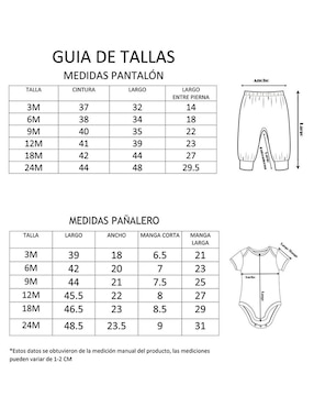 Conjunto Dara Baby de algodón para bebé niño