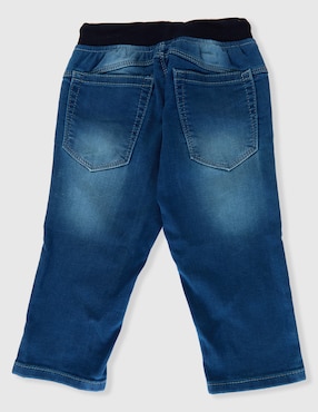 Jeans straight Matt & Megan deslavado para niño