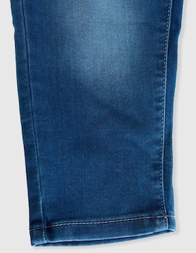 Jeans straight Matt & Megan deslavado para niño