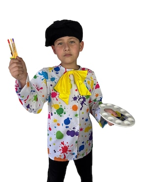 Disfraz Disfraces Tudi pintor de arte infantil unisex
