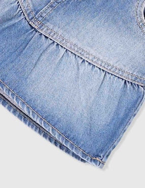 Falda short The Children's Place de mezclilla para bebé niña