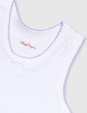 Set camiseta cuello redondo Baby Creysi Collection Picueta para bebé niña