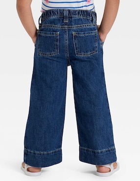 Jeans amplio Cat & Jack lavado obscuro para niña