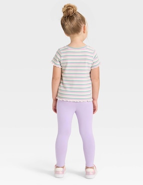 Playera Cat & Jack manga corta para niña