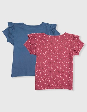 Set playera Piquenique Babies manga corta para bebé niña