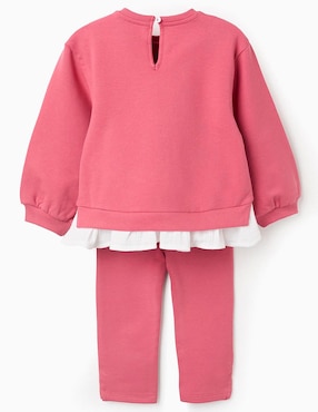 Conjunto Zippy de algodón para niña