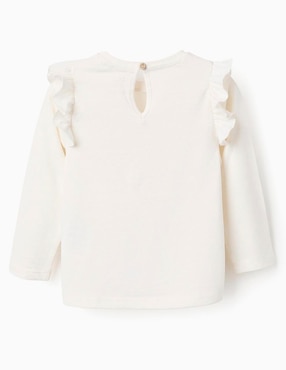 Playera Zippy manga larga para bebé / infantil niña