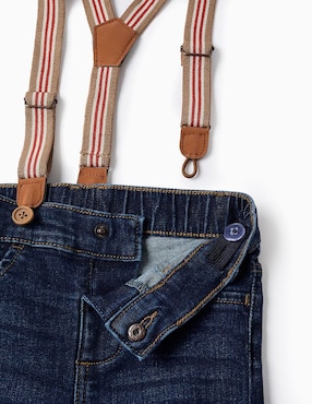 Jeans straight Zippy para niña