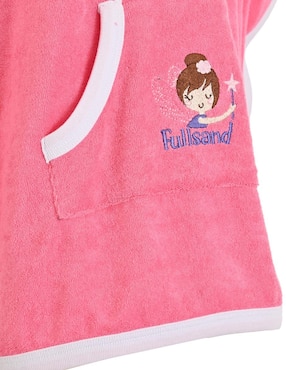 Bata de baño con gorro Fullsand para niña