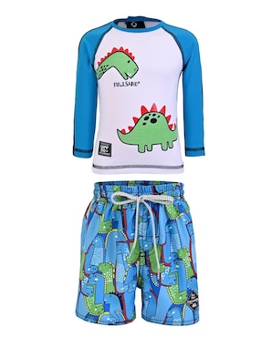 Conjunto traje de baño Fullsand Dino Fantasia para niño