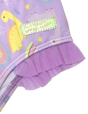 Conjunto traje de baño Sunskin para niña